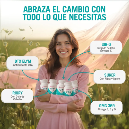 Ismerely Ftx Plus | Suplemento de Colageno y Vitaminas | Con Vitamina E | 30 Tabletas