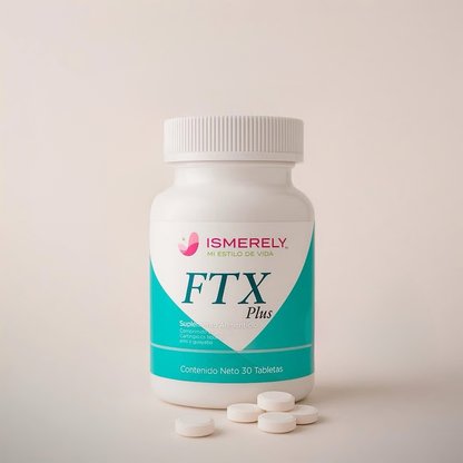 Ismerely Ftx Plus | Suplemento de Colageno y Vitaminas | Con Vitamina E | 30 Tabletas